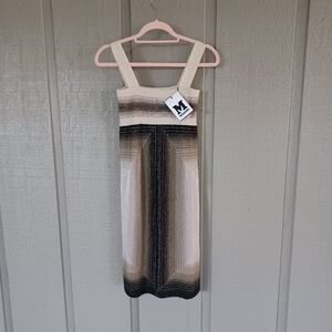 M Missoni Women Sleeveless Knit Dress Size 38 US 2 Party Stretch Sparkling